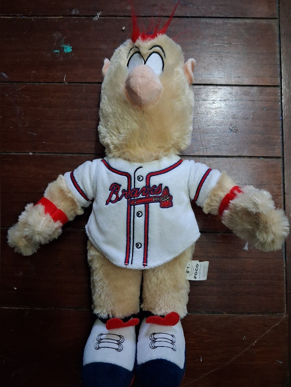 Atlanta Braves Blooper Plush Toy MLB Mascot 15”